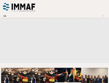 Tablet Screenshot of immaf.org